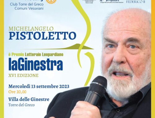 Premio “La Ginestra” a Michelangelo Pistoletto