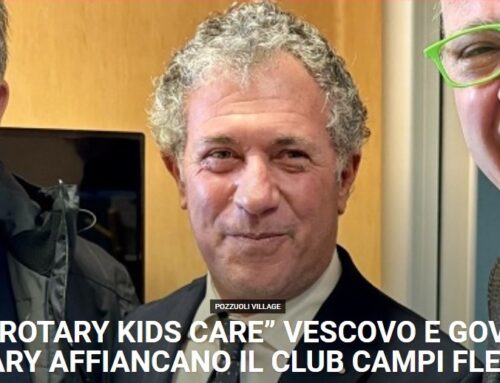 Rotary Club Campi Flegrei: “Rotary Kids Care” Donato un sorriso ai bimbi ricoverati all’Ospedale di Pozzuoli